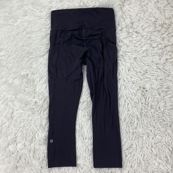 Lululemon Fast and Free Crop II 19" *Nulux Intergalactic - Picture 7 of 7